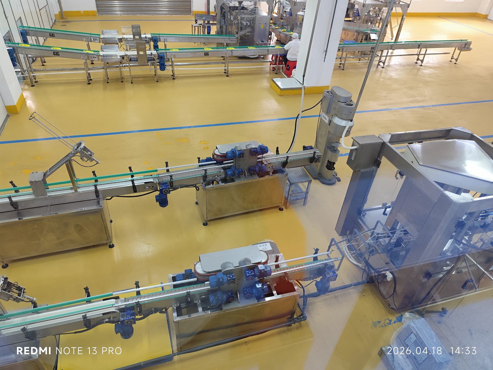 Automated beverage production line